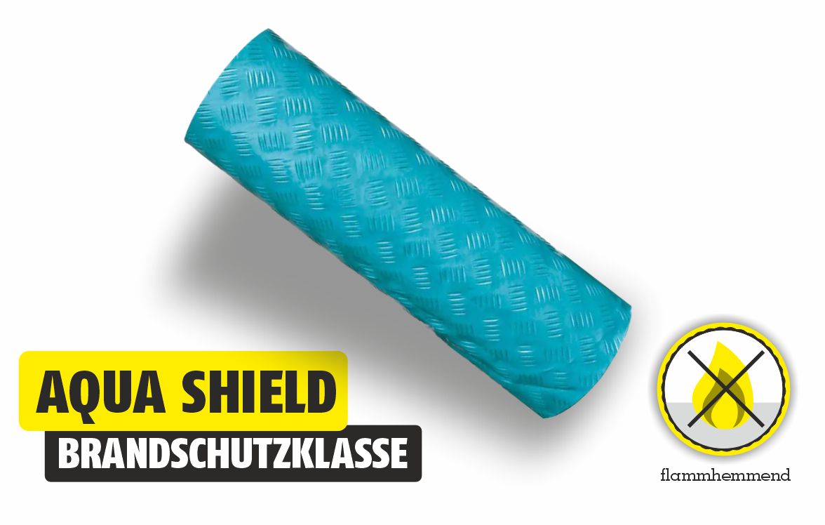Featured image for “Bodenschutz mit Brandschutzklasse Aqua Shield® 50 qm”