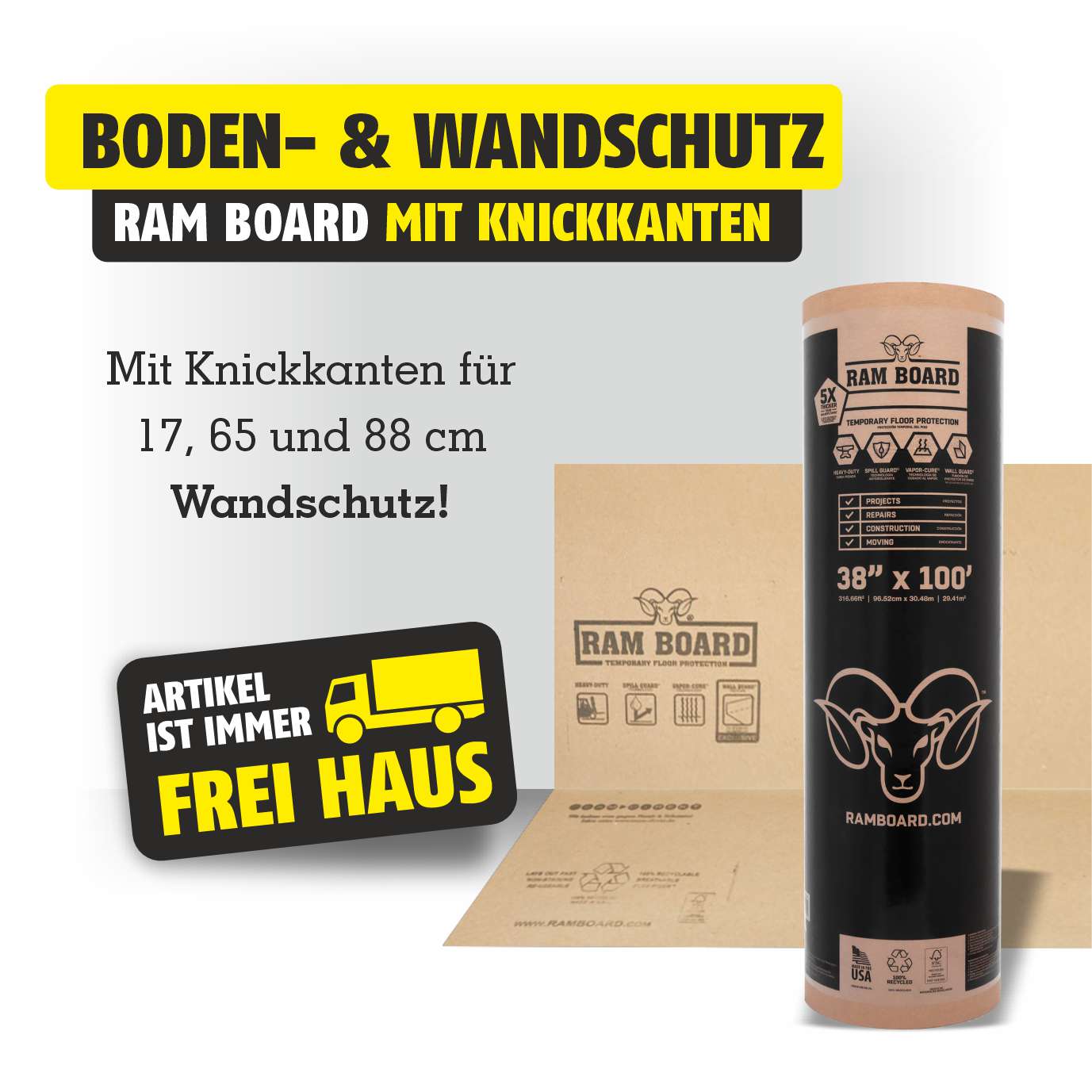 Featured image for “Wandschutz WallGuard Pro 1,0 x 30 Meter”