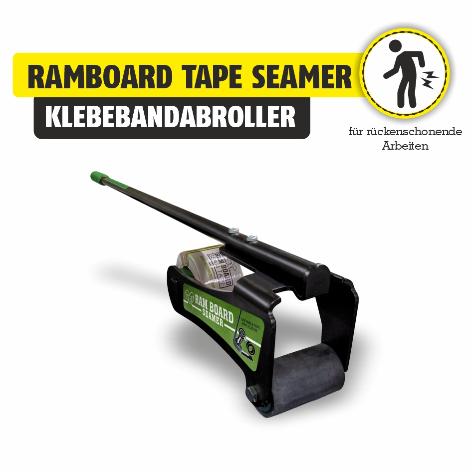 Featured image for “SEAMER Klebebandabroller – Perfekte Effizienz beim Verkleben”