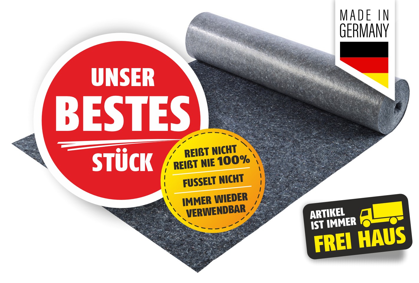 Featured image for “Malerabdeckvlies UNSER BESTES STÜCK 1 x 25”