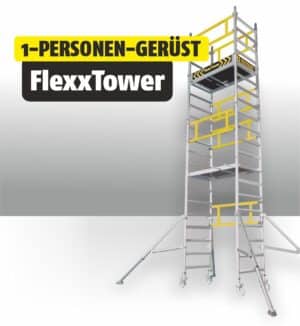 FLEXXTower Ein-Personen-Gerüst BG BAU