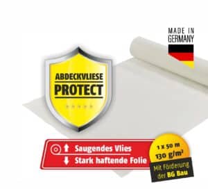 PROTECT Haftliner Absorb 1 x 50 m 130gr./m² BG-Förderung selbstklebend