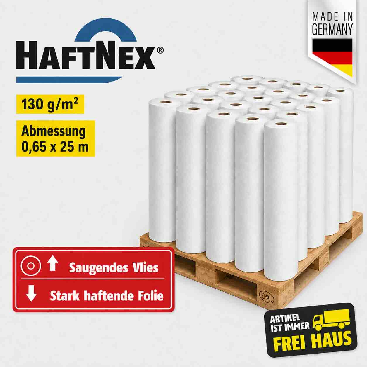 Featured image for “Abdeckvlies selbstklebend Haftnex® Palette”