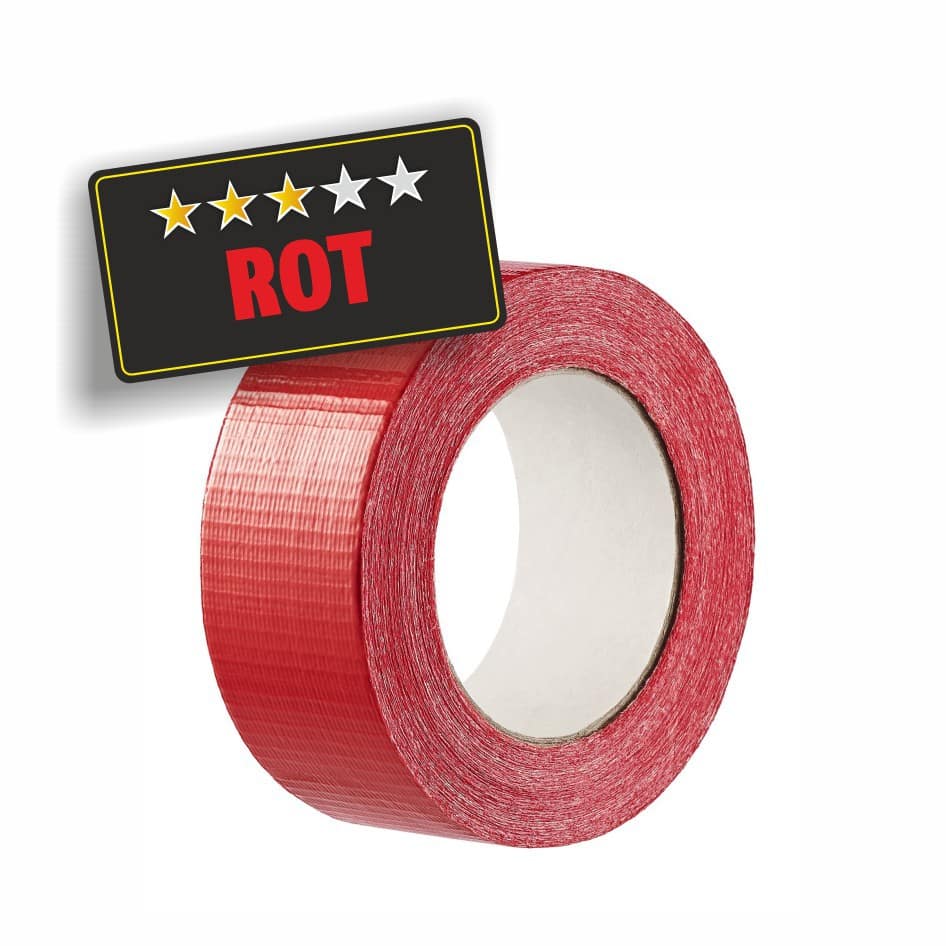 Featured image for “Gewebe-Klebeband EXTRA STRONG ROT”