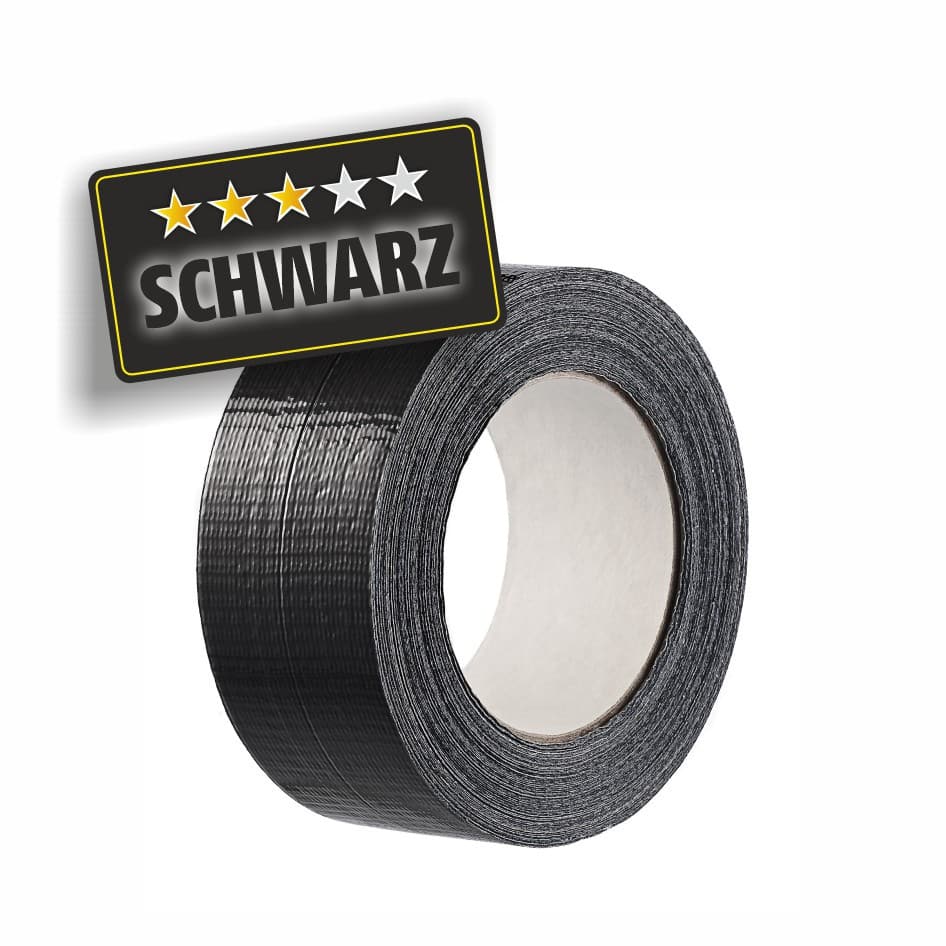 Featured image for “Gewebeklebeband / Panzerband SCHWARZ”