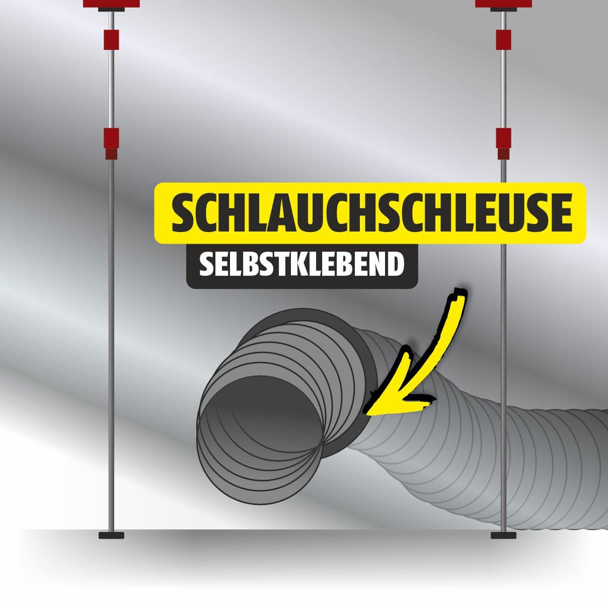 Featured image for “AirFlow Seal Schlauchanschluß Schlauchschleuse selbstklebend”
