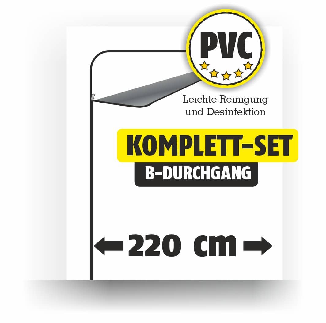 Featured image for “Staubschutztür StaubStop! ® PVC 150 x 220 cm”