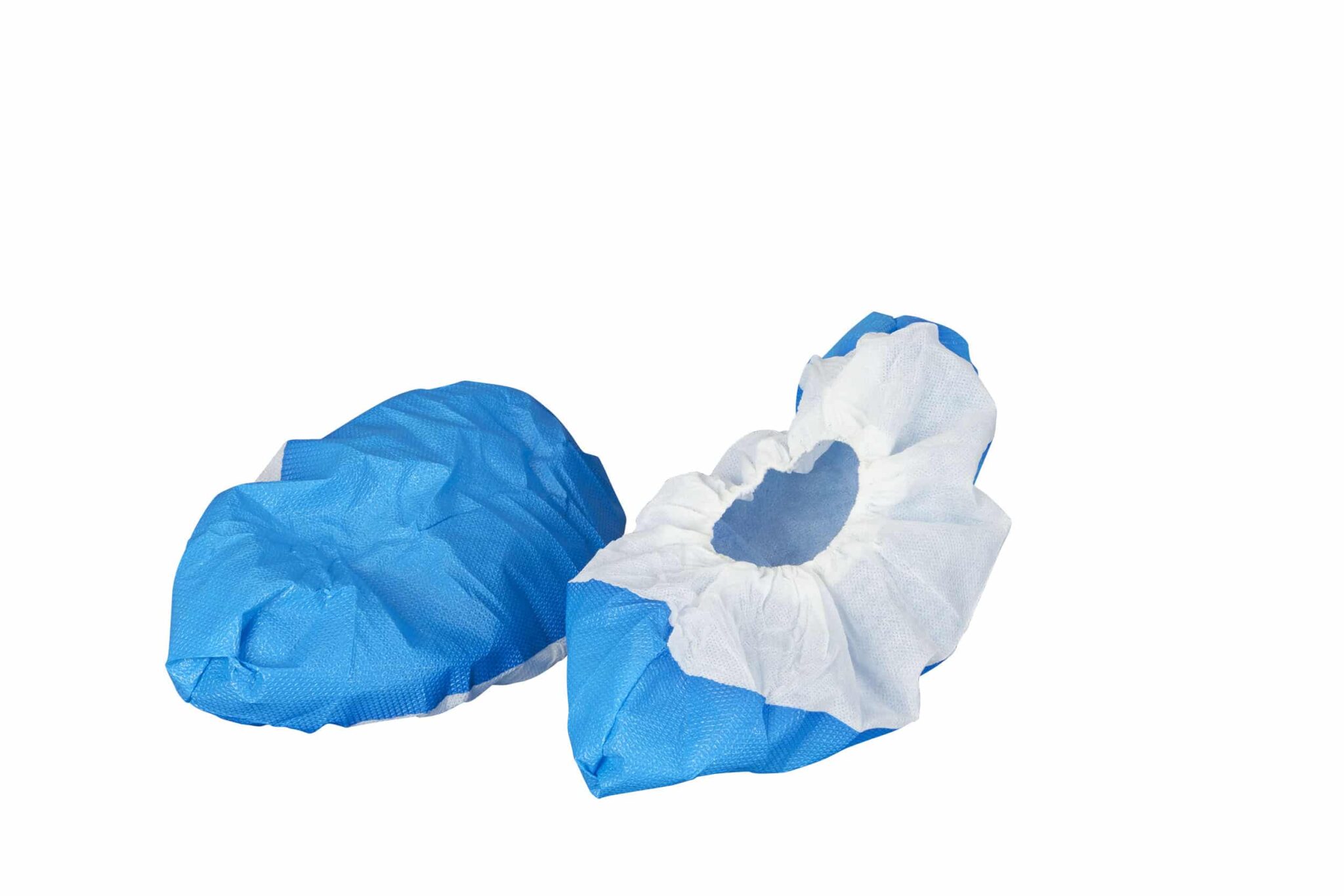 Uberziehschuhe Tango Blau Weiss 28591