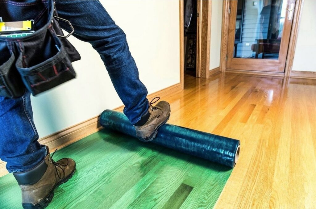 für harte Böden Schutzfolie Hard Floor Cover