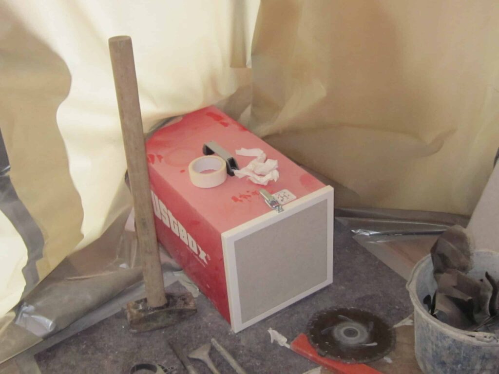 Dustbox 1000 im Einsatz