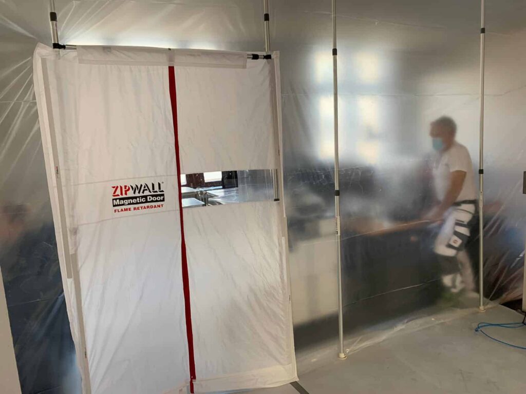 Zipwall Staubschutzwand