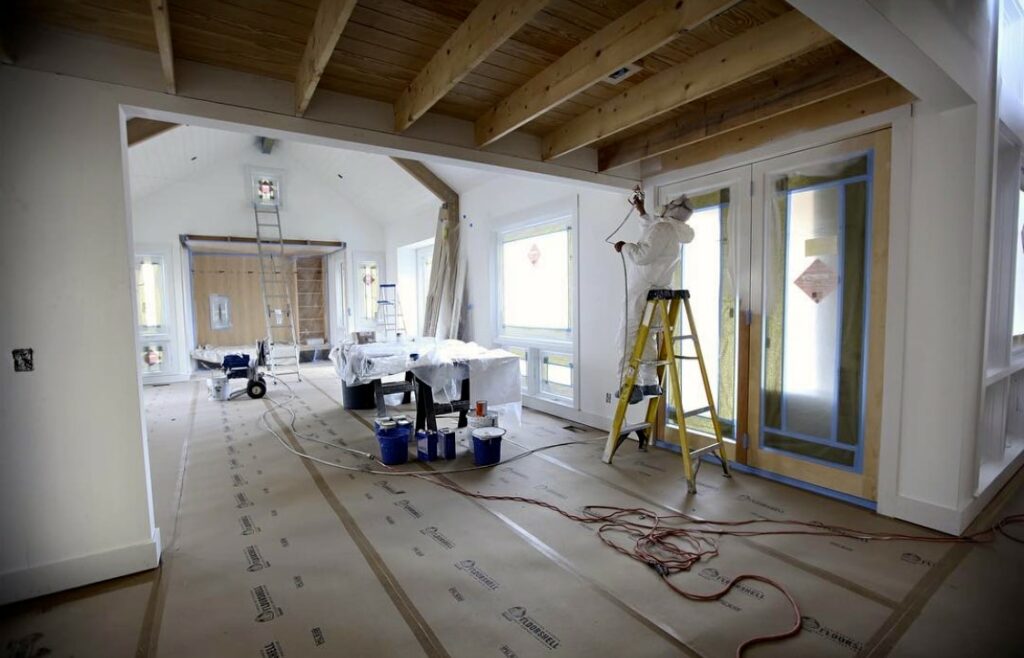 Sauber abdeckt und geschützt