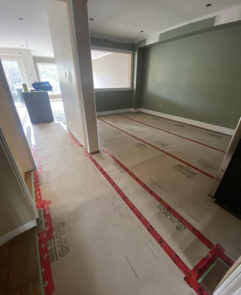 Ramboard Bodenschutz Baustelle Dauer 4 Monate