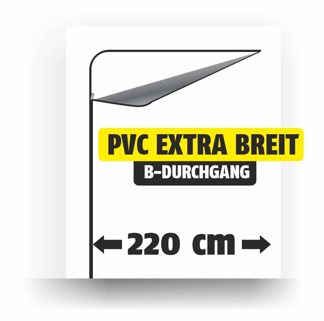 Featured image for “Staubschutztür StaubStop! ® PVC EXTRA BREIT 220 x 220 cm”