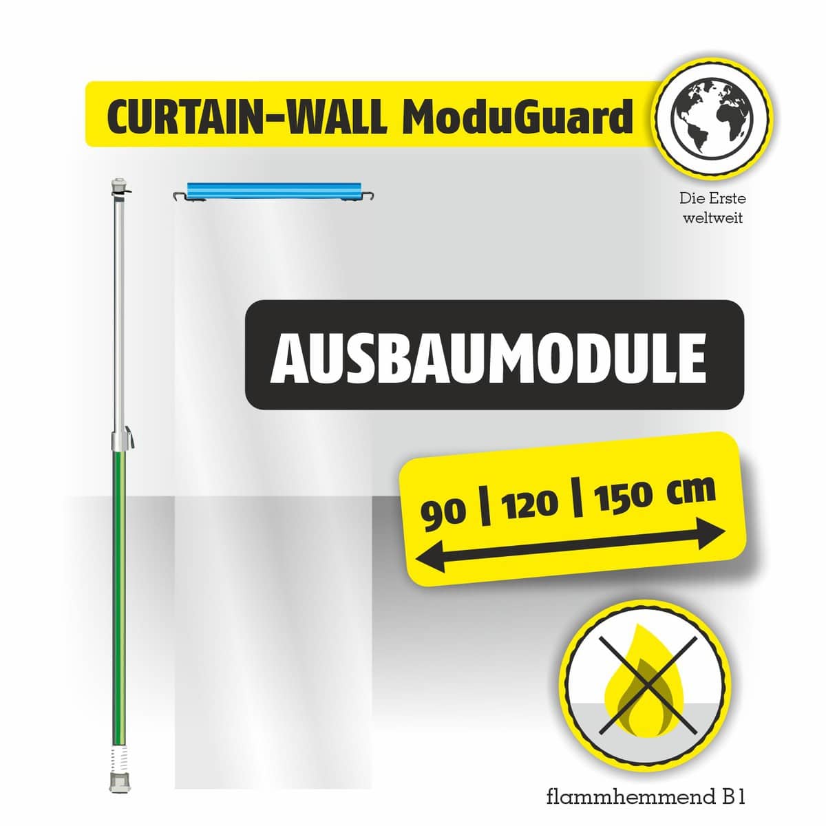 Featured image for “Curtain-Wall ModuGuard Ausbaumodule”