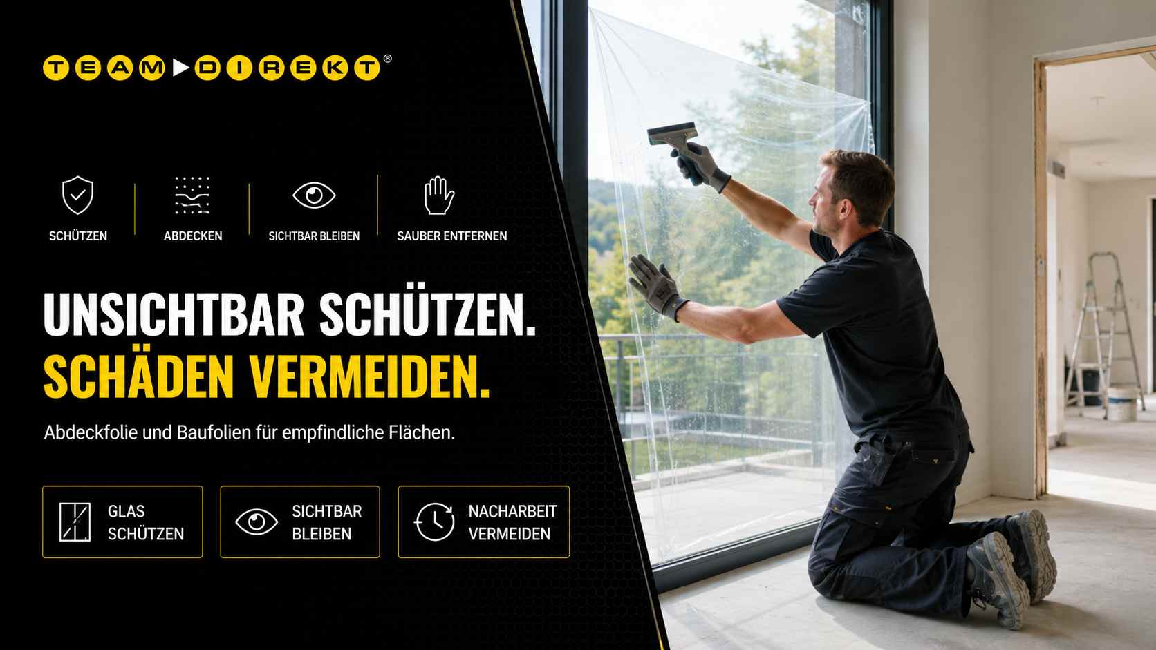 Featured image for “Abdeckfolie – Baufolien auf der Baustelle: Der unsichtbare Bodyguard für empfindliche Flächen”