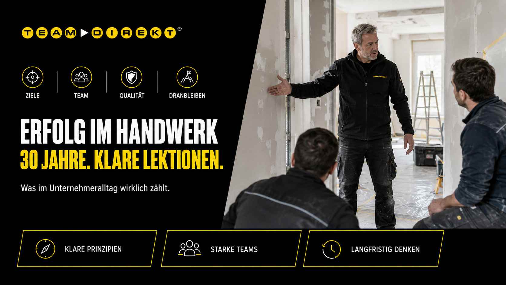 Featured image for “Erfolg im Handwerk: Was ich in 30 Jahren als Unternehmer gelernt habe”