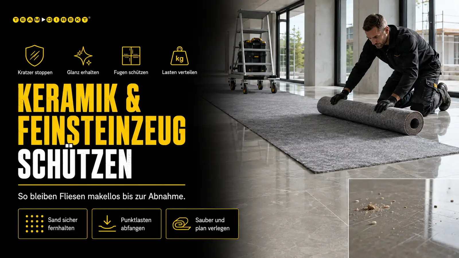 Featured image for “Keramik und Feinsteinzeug schützen: Kratzer und Glanzverlust vermeiden”