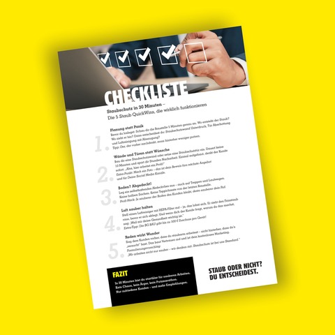 TD Download Checkliste