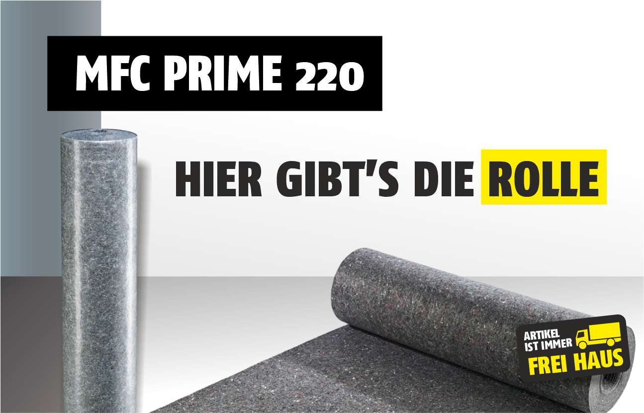 Featured image for “Malerabdeckvlies MFC PRIME 220 Rollenabnahme”