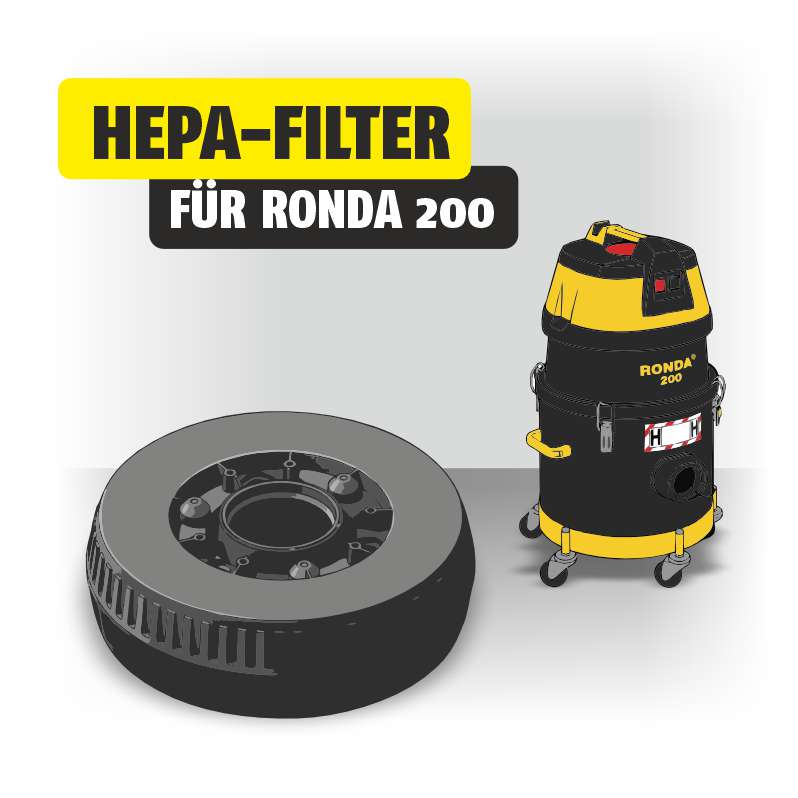Featured image for “HEPA Filter für RONDA 200”