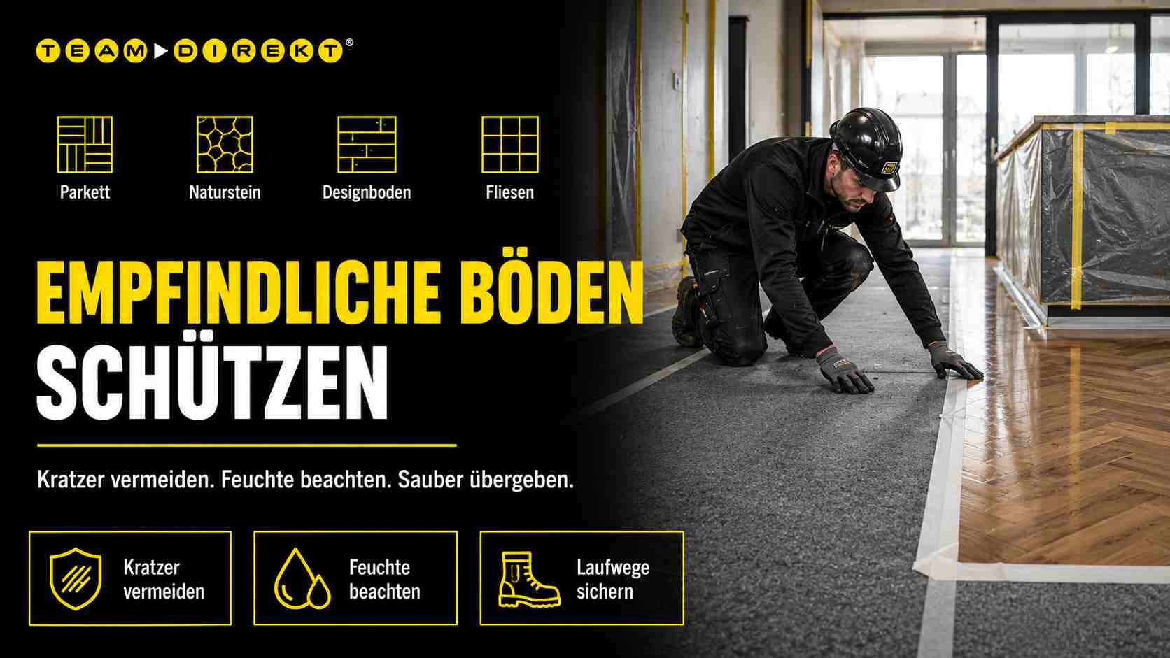 Featured image for “Wie schützt man empfindliche Böden auf Baustellen richtig?”