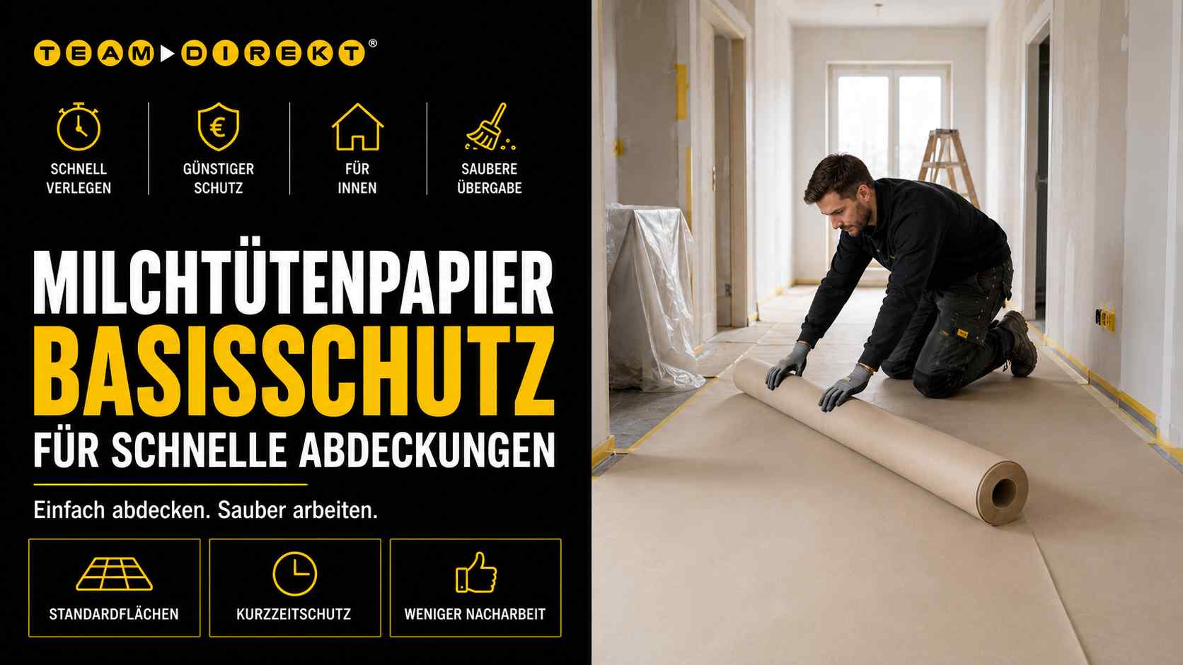 Featured image for “Milchtütenpapier auf Baustellen: Einsatz, Vorteile und Grenzen”