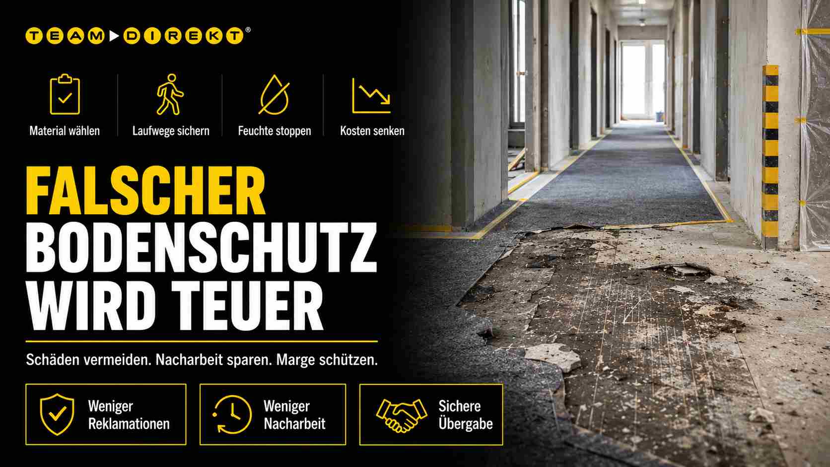 Featured image for “Warum falscher Bodenschutz auf Baustellen teuer wird”