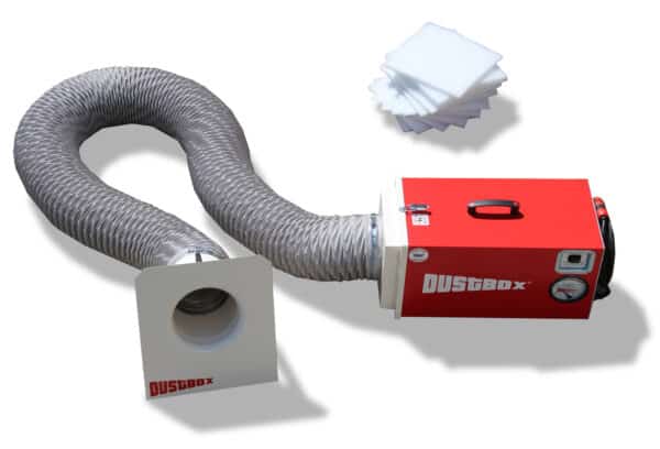 DustBox DB 1000 Hochleistungs-Luftreiniger mit Trockenfilter