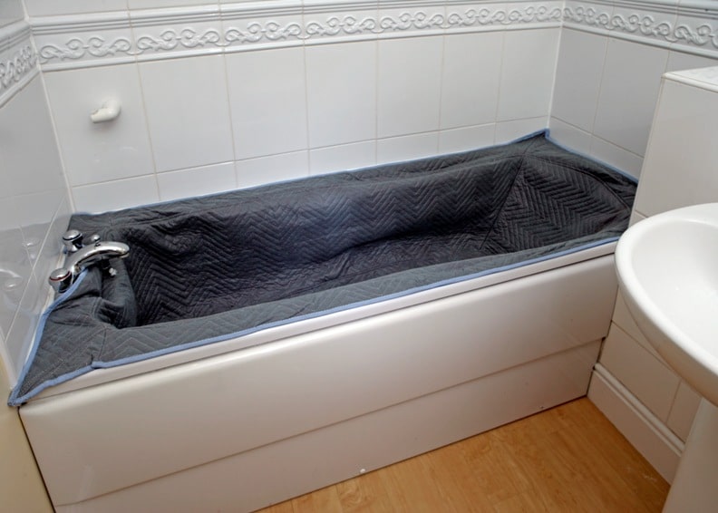 Schutzabdeckung für Badewannen 188 x 85 x 38 cm