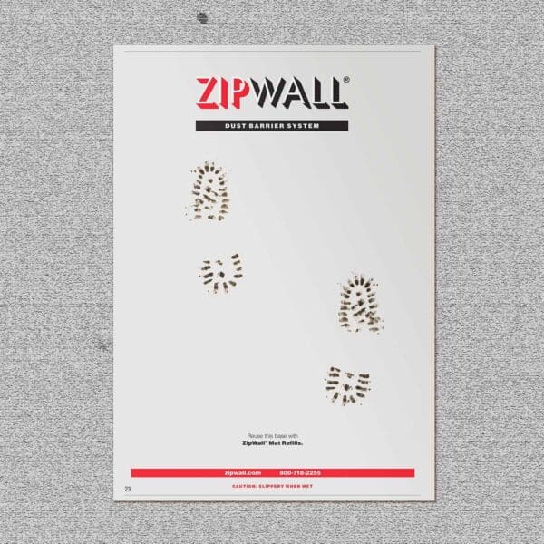 ZIPWALL® Staubfangmatte Starter-Set