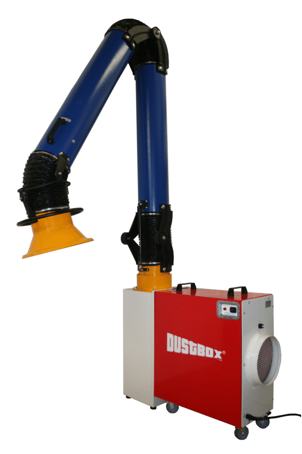 DustBox® DB 2000 Förderungsfähiges BG Bau-Luftreiniger Paket inkl. stufenlose Drehzahlregelung