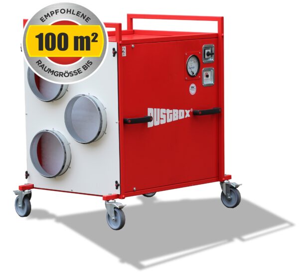 DustBox DB 6000 Hochleistungs-Luftreiniger mit Trockenfilter