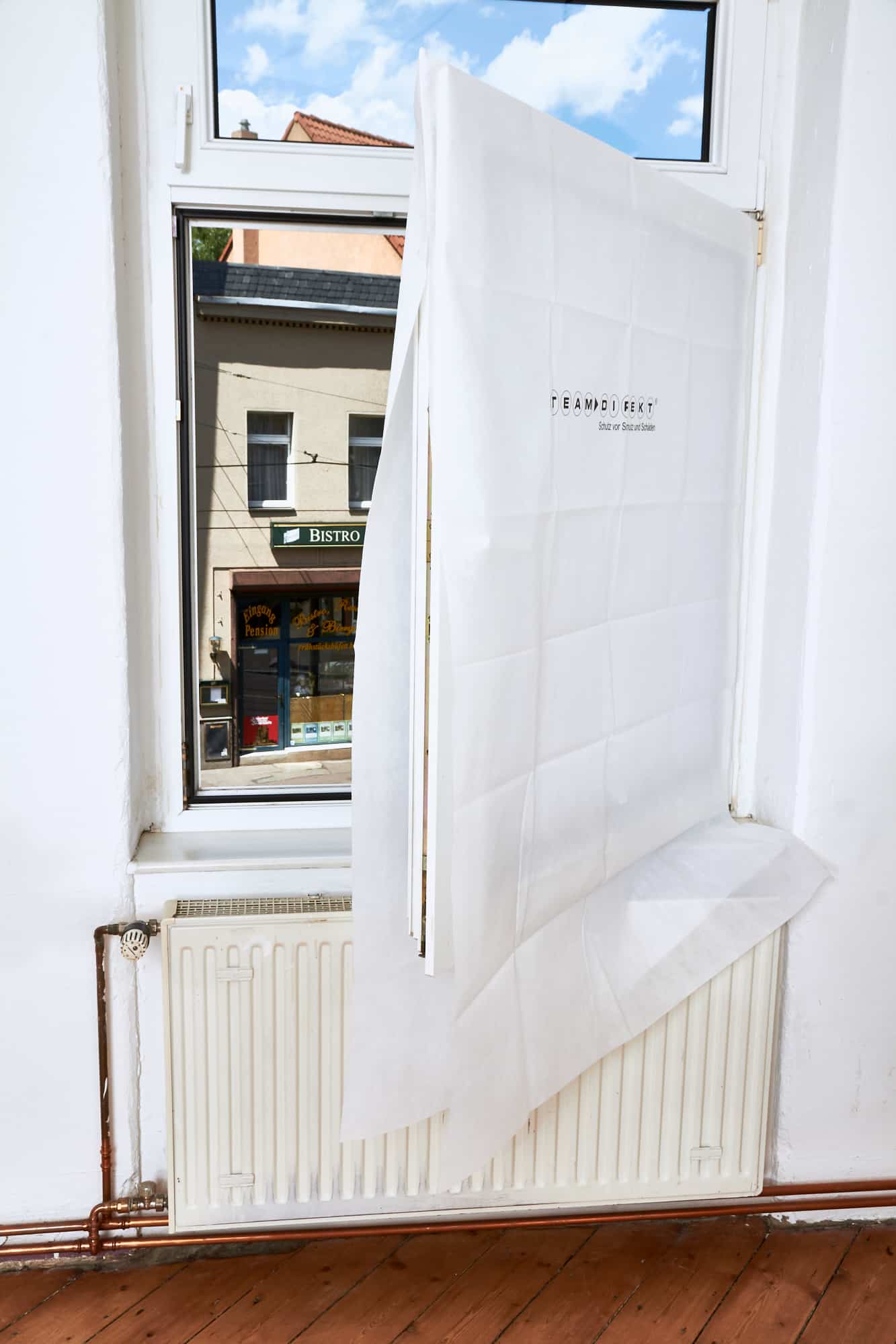 Fensterflügel Schutzhülle Abdeckhaube PP Vlies 1500 x 1100 mm
